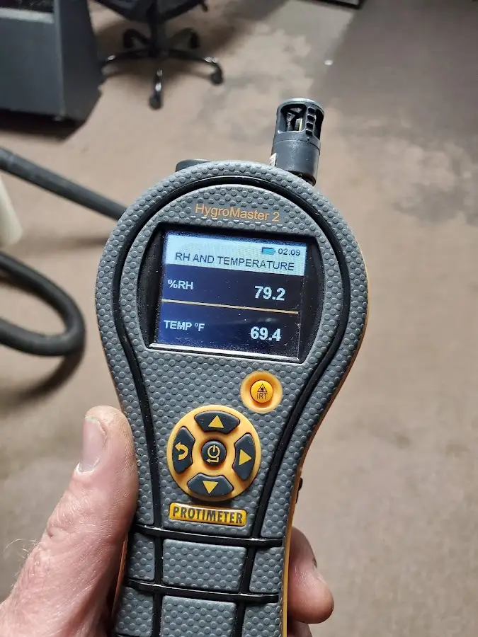 Moisture meter humidity assessment for Mold Remediation & Removal in Cinnaminson
